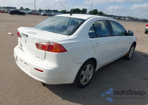 2009 Mitsubishi Lancer Es/Es-Sport из США, поврежденный, VIN JA3AU26U29U007700